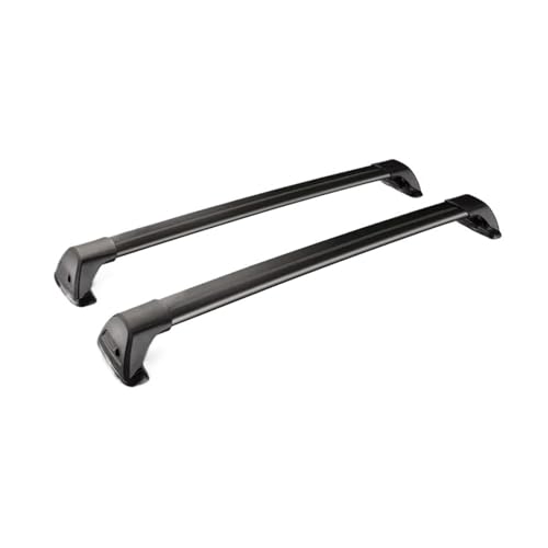Compatible For SUBARU OUTBACK (BS) 2015-2021 Car Bald Section Mute Section Cross Bar Load Bar Aluminum Alloy Roof Box(Black)