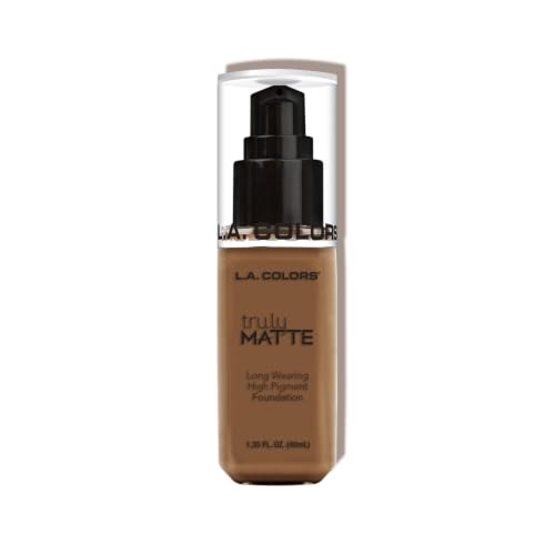 Image of L.A. COLORS Truly Matte Foundation, Cappuccino CLM363