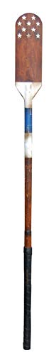 AUBRY GASPARD - Rame Bois Vieilli - Dimensions 170 x 8 x 6 cm - Décoration Murale Suspendue - Motifs et Peinture Recto Verso - Design Authentique - Idéale...
