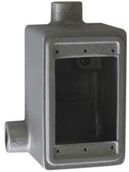 Type Fdl, 1/2", 1 Gan Outlet Box