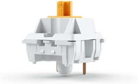 GLORIOUS Panda Switch (Non Lubed Switches) - 36x Plate Mounted 3 pin Switches for Keyboard - Mechanical Keyboard Switches