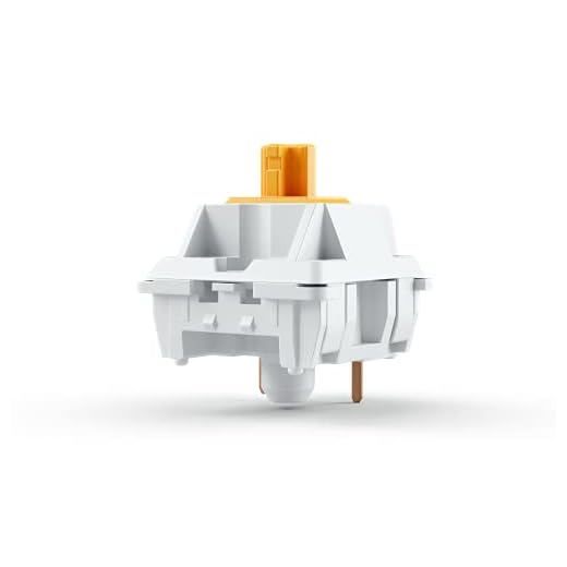 Glorious Panda Switch (Non Lubed Switches) - 36x Plate Mounted 3 pin Switches for Keyboard - Mechanical Keyboard Switches