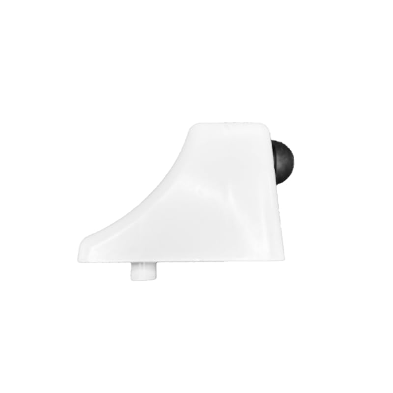 Sliding Patio Door Stop by Solid As A Lock Hardware (White)