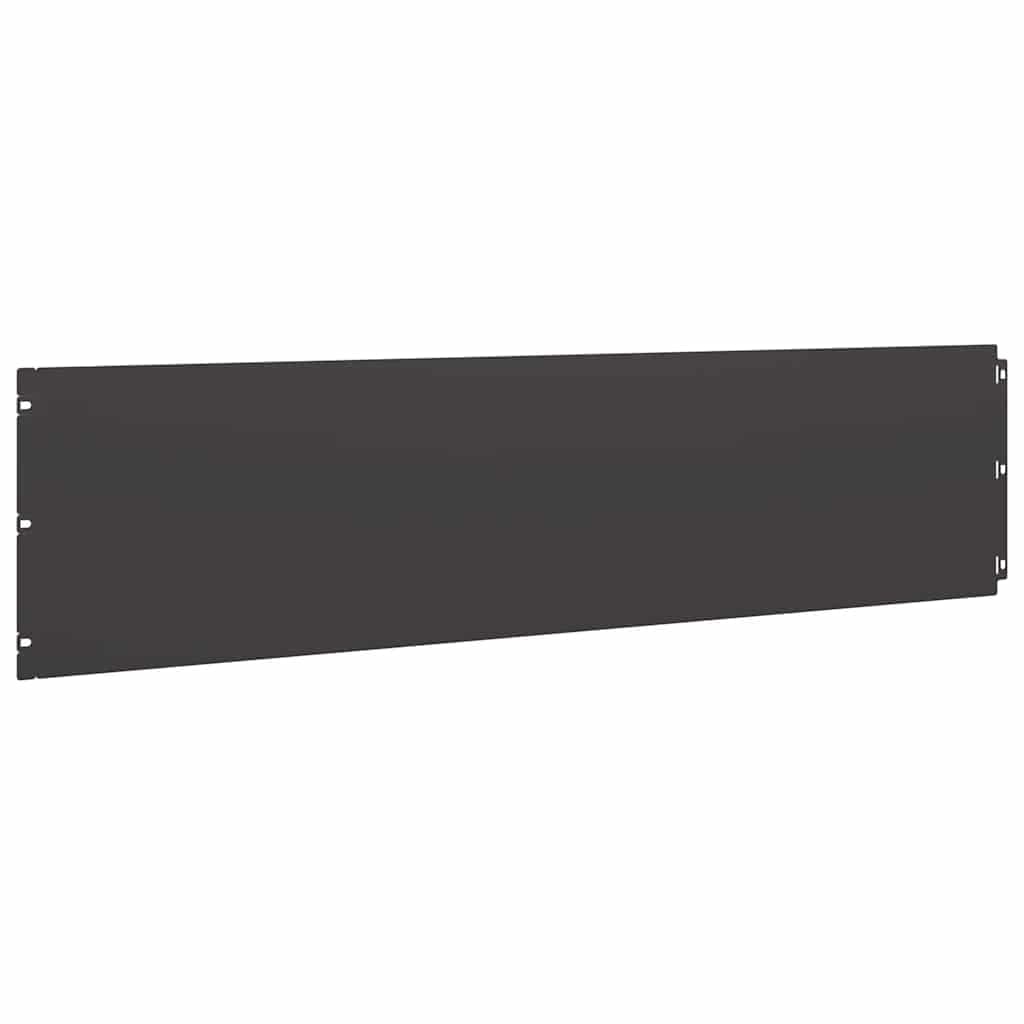 Krawędzie trawnika, 20 szt., czarne, 25 x 103 cm, stal walcowana na zimno, obrzeże do koszenia, obramowanie rabatek, do ogrodu, elastyczna blokada korzeni, metalowa, odporna na warunki
