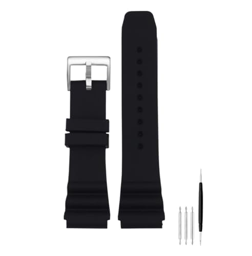 [X] Fit For CASIO \[htBbV MDV106-1A MDV-107 MTP-VD01 MDV-106D efr-303l Xgbv Y Xgoh uXbg 22mm X|[c VR EHb`ohɓK(Black