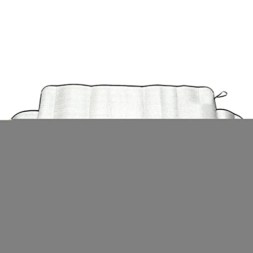 Parabrisas De Coche Cubre Escarcha | Protector De Escarcha para Visera Limpiaparabrisas, Parasol Automático Que Se Adapta A La Mayoría De Los Coches, Visera Parasol Contra Hielo, Nieve, Hojas Y Lluvia Cover