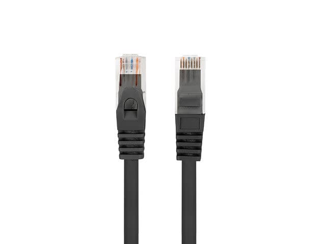 LANBERG Cable DE Red Cat.6 UTP LSZH CU 3M FLUKE Passed, Black