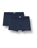 Schiesser Jungen Boxershort Personal Fit atmungsaktiv 2 Pack Unterwäsche, blau, 164