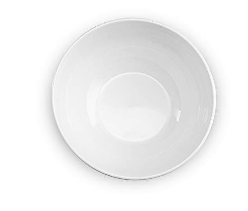 Kook Soup Bowls, Ceramic Make, Holds 24 Oz, Perfect For Cereal, Desserts, Salads, Oatmeal, Set Of 6, White #TOP3