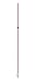 Cajun Bowfishing Fiberglass Arrow with Piranha XT Point, Red