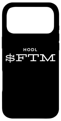 HODL FTM Fantom Blockchain Cryptocurrency Coin Crypto FTM �X�}�z�P�[�X iPhone 17 Pro Max �p
