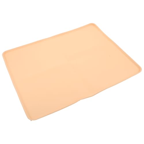 Silicone Dehumidifier Water Tray, Raised Rim, Non Slip Mat for Floors