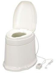 安寿 腰掛便座 サニタリーエース SD 据置式 暖房便座 補高#8 アイボリー