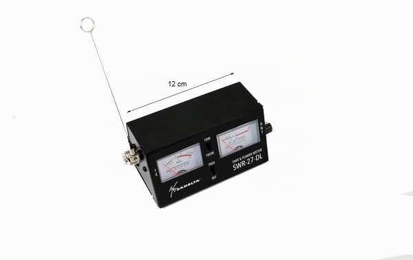 SWR-27DL Mètre Roe et Wattmètre pour CB, avec 2 Instruments (SWR27DL)
