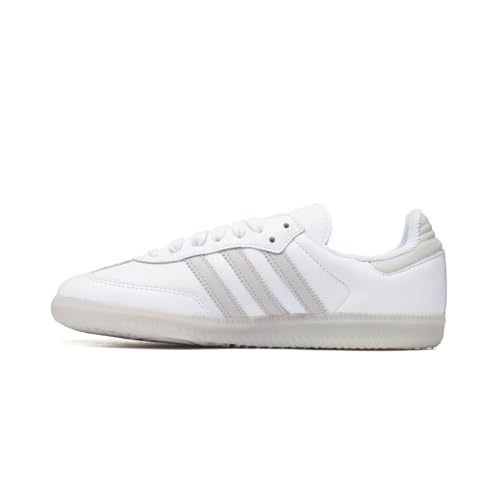 Image of adidas Samba OG Men's Shoes, Footwear White /Grey One /Footwear White, Size 13