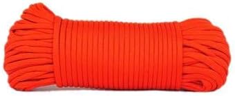 SGT KNOTS ReadyGear Type III 550 Nylon Paracord - Durable, All-Purpose Cord (100ft Hank, Red)