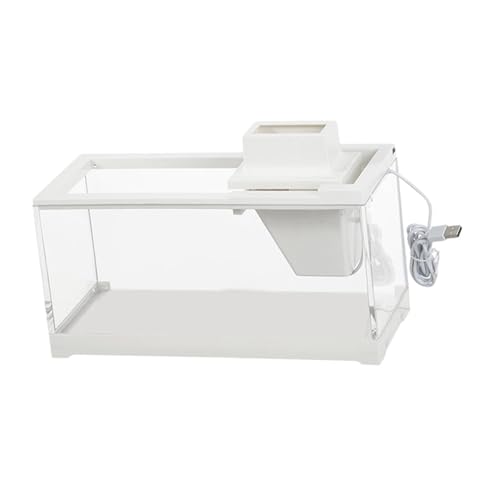 Pecera mini tanque para peces compacta que soluciona la falta de espacio en casa 8