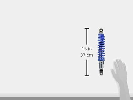 YSS Rear Suspension Chrome/Blue 5-Stage Spring Preload Address V125/G/S V125-315mm