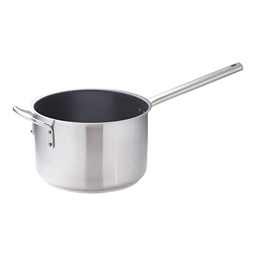 遠藤商事 業務用 ムラノ インダクション テフロンセレクト 片手深型鍋 28cm IH対応 18-8ステンレス/内面テフロン加工 AKTD205