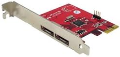 ROCSTORAGE Y003P1-2S 2CH 2XESATA Pcie Host Adaptor Pc-mac