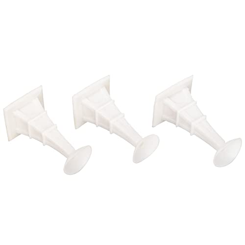 Butée de porte de machine à laver, matériaux en caoutchouc de type tour pour lave-linge à chargement frontal, accessoire de porte doux et durable pour machine à laver(blanche)