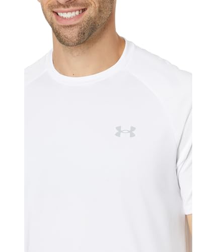 Image of Under Armour Men's Polyester Solid UA Tech 2.0 SS Short Sleeve Tee | 1326413-001