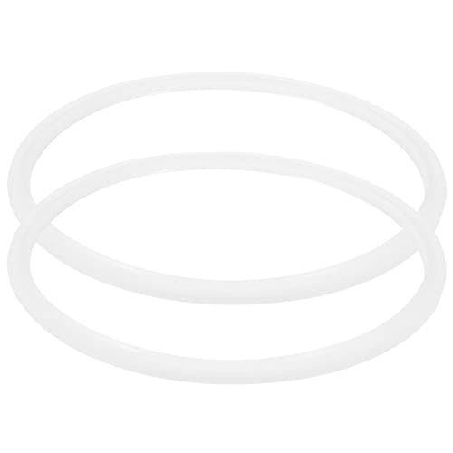 PRETYZOOM Revestimiento De Tapa De Círculo De Silicona 2 Piezas Accesorios De Cocina