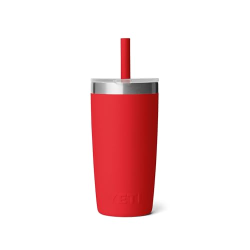 Image of YETI Rambler Jr. 10 Oz Tumbler with Silicone Straw Lid