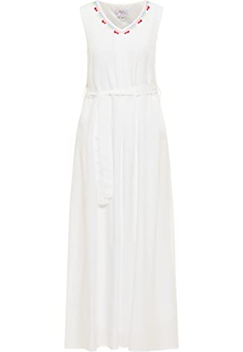 usha FESTIVAL Robe, Blanc, S Femme Cover