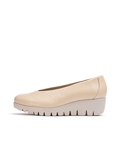Wonders Zapato Fly Beige para Mujer Blanco 40 EU