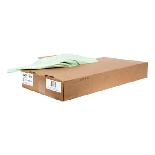 Image of EcoSafe-6400 HB8270-12 Certified Compostable Bag - 82x70 inch Green Bags for 152 Gallon Bin - Extra Strong Leak, Puncture and Tear Resistant Food Scraps Bin Liners, Pack of 25