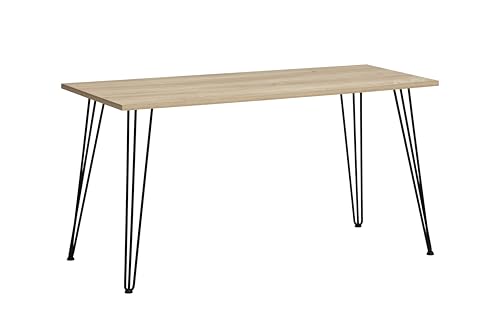 Bureau Schildmeyer Emmik 702039 blanc et chêne de 138 cm pour travailler