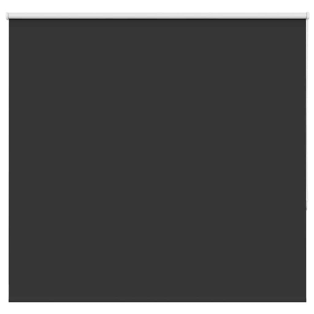 vidaXL Estor Enrollable Opaco Negro 150x150 cm Tela Ancho 146,6 cm
