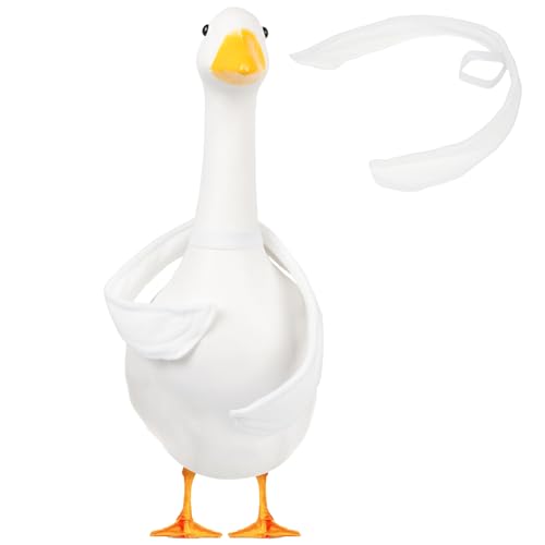 kedaijin Poseable Goose Wings for Porch Lawn Goose Outfit Accessories Clothing Porch Clothes for Patio Yard Lawn Decor