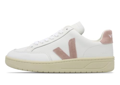 Image of V-12 Leather, White /Babe