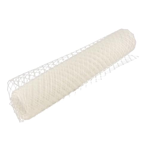 Jasnoniebieska tiulowa rolka 25 cm x 1 m – ślubna zasłona dla ptaków Ve Millinery Trim DIY akcesoria do włosów miękka tkanina siatkowa do rękodzieła i dekoracji