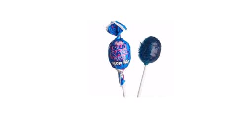 12 Piece Blue Razz Charms Blow Pops