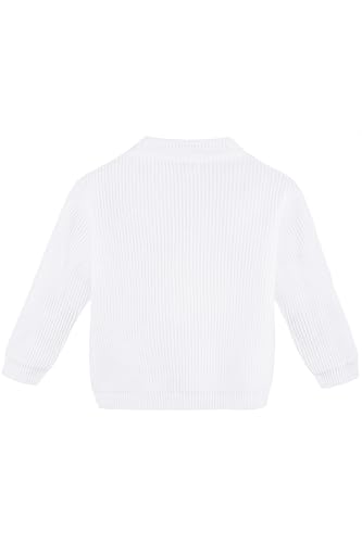 Image of Lilax Baby Boys Basic Long Sleeve V-Neck Classic Knit Cardigan Sweater