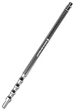Das Kaya Alugrip Mundstück liegt perfekt in der Hand. Der ca. 10mm breite Öffnungsdurchmesser garantiert einen hervorragenden Durchzug bei optimaler Rauchentwicklung. | Gesamtlänge ca. 37cm (ohne Anschlussteil ca. 35cm)
