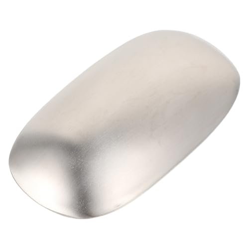 Tofficu Jabón de Acero Inoxidable Eliminador de Olores Cocina, Barra Cuadrada 04, Absorbente de Olores de Ajo y Pescado, Reutilizable y Fácil de Limpiar para Uso Diario