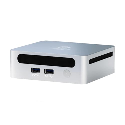 UDPTCP Mini PC, Ryzen 3 4300U, 2 mini computer DDR4 (4C/4T, fino a 3,7 GHz), mini computer desktop, Wi-Fi6E, BT5.2, USB3.0 8K @ 60 2HD, 1000M LAN, Business Home Office, NO RAM NO SSD