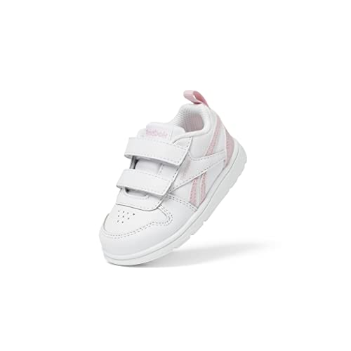 Reebok Royal Prime 2.0 Alt, Basket Bébé Fille, Footwear White/Footwear White/Pixel Pink, 26 EU
