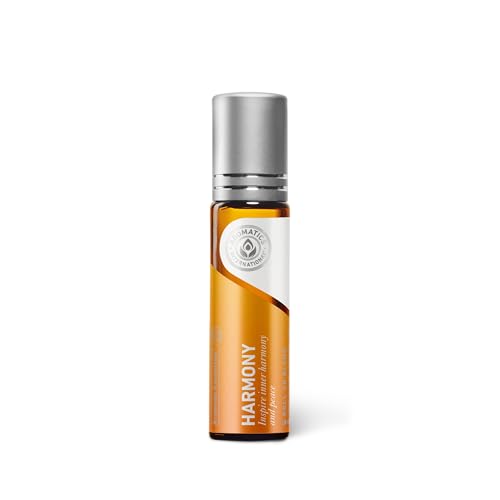 Aromatics International Harmony Essential Oil Blend Roll On, 10ml | Aromatherapy Roller for Emotional Balance