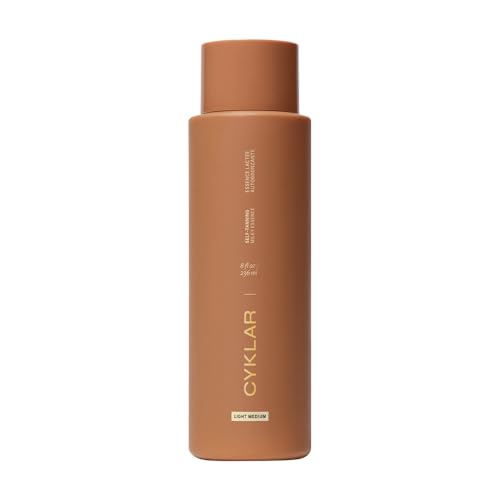 Self-Tanning Ceramide Milky Essence - Light Medium