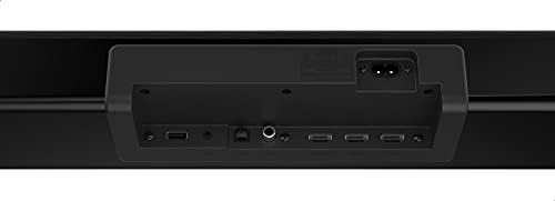 Rear view of TOSHIBA TS312 Sound Bar connections