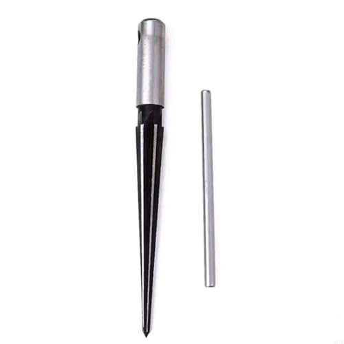 VSKCEHEKTY Industrial Strength Reamer Tapered Profile for Mechanical Plastic Metal Drilling Reamer(Round Handle 1812)