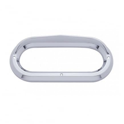 United Pacific 10489 Oval Light Bezel W/Visor