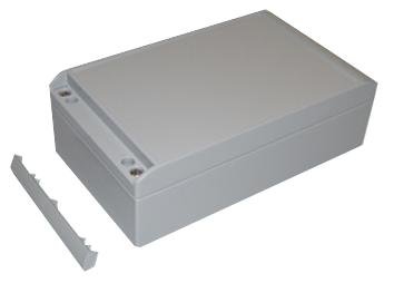 190.132.000 - Enclosure, IP67, Multipurpose, 70 mm, 130 mm, 220 mm, Aluminium, Grey RoHS Compliant: Yes (190.132.000)