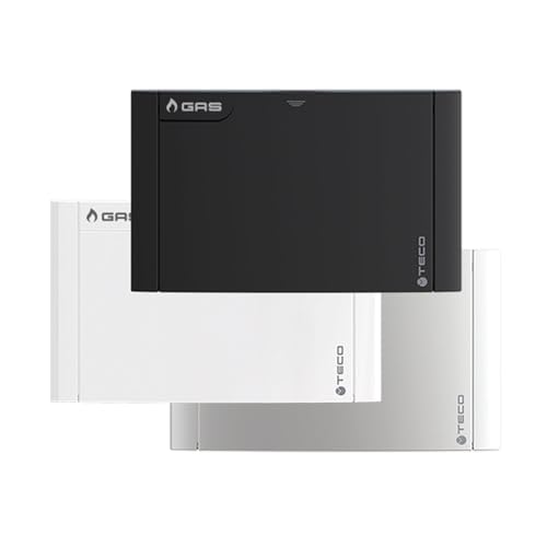 Placca di copertura Teco 196x120mm gas bianco