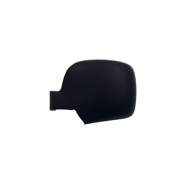 Coque de rétroviseur gauche noire compatible avec Renault Kangoo 2 phase 1 2008-2013